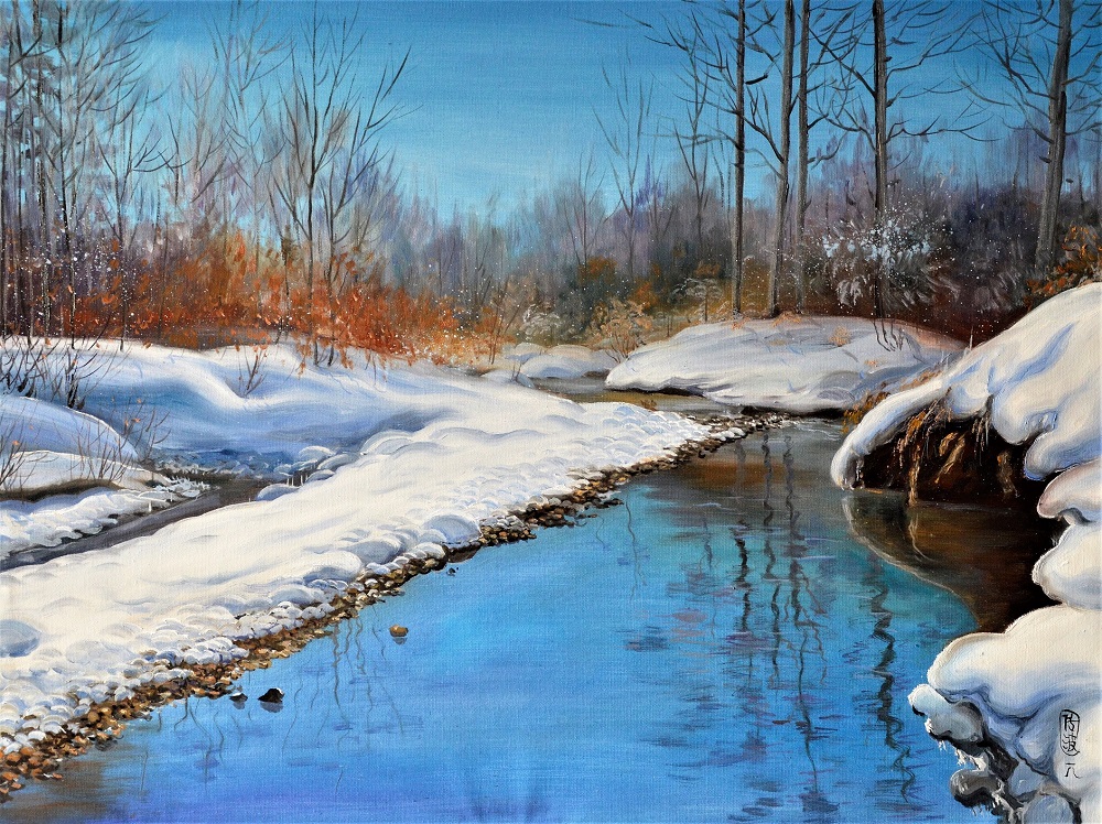 2018.11.29【暖河】80x60收藏.JPG